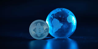 Cryptocurrency presented within the broader context of global financial markets